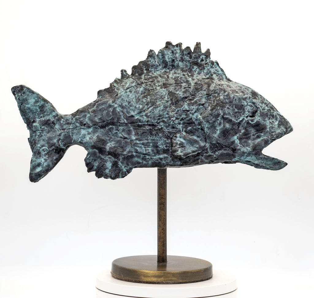 Fish-Bronze Sculpture-III