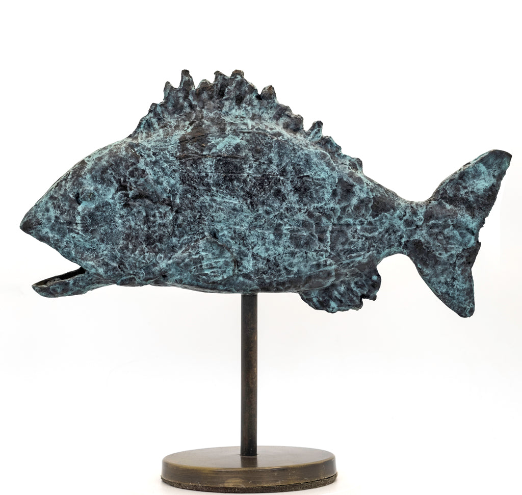 Fish-Bronze Sculpture-III