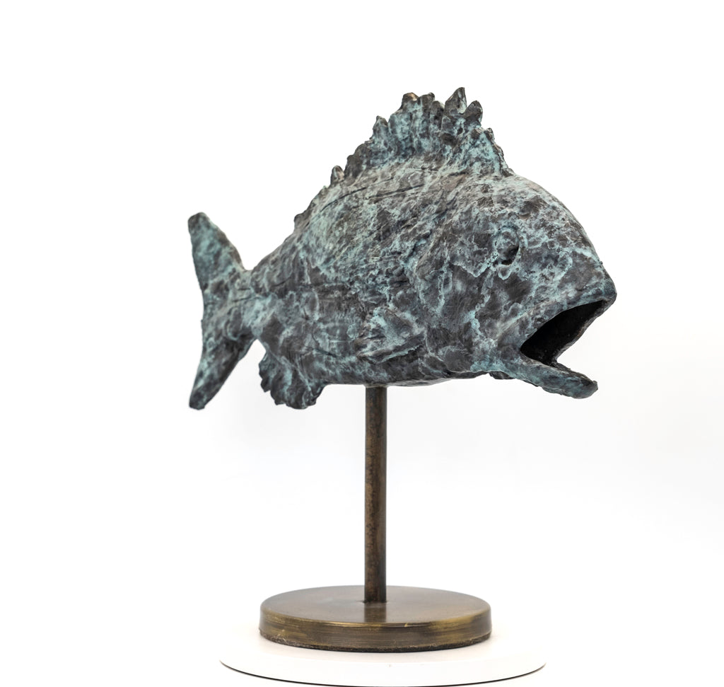 Fish-Bronze Sculpture-III