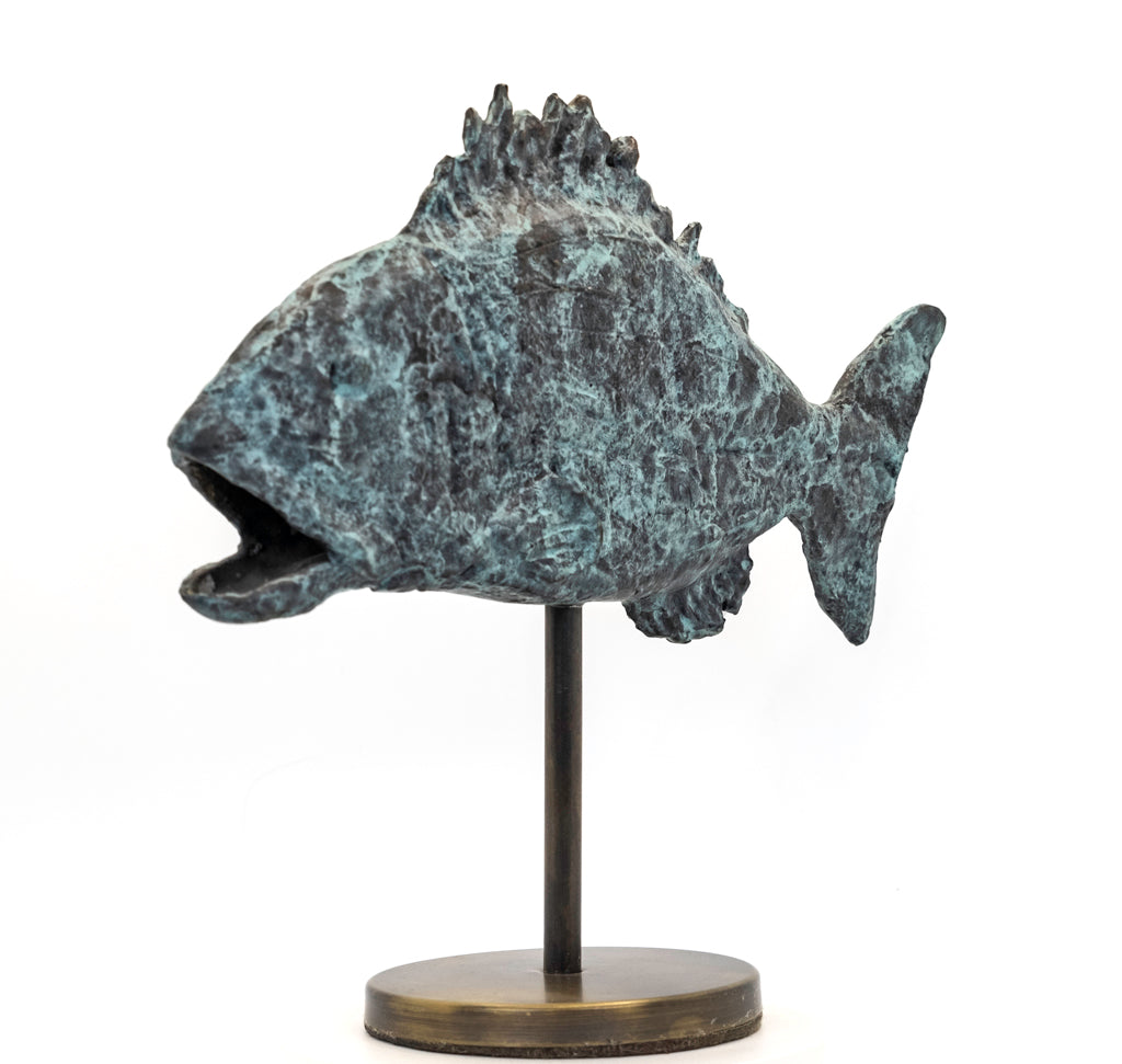 Fish-Bronze Sculpture-III